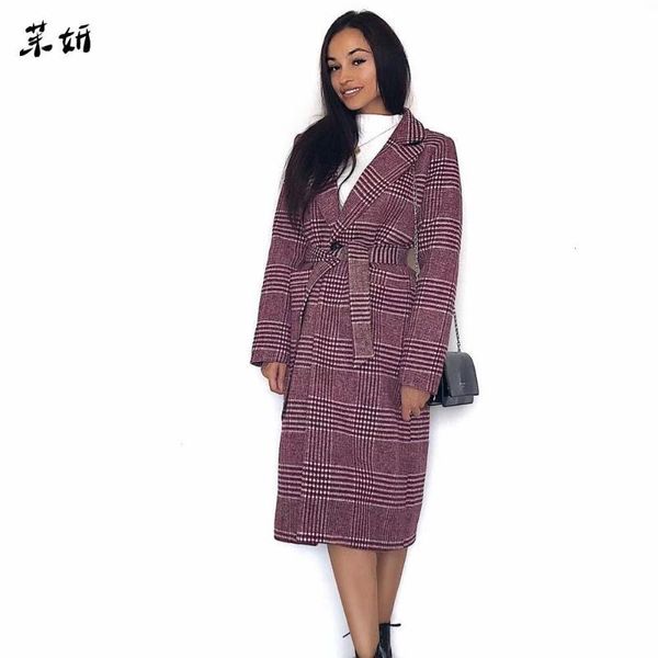 women's trench coats winter wool plaid long windbreaker flap pocket rear slit lining design, Tan;black 
women's trench coats winter wool plaid long windbreaker flap pocket rear slit lining design, Tan;black