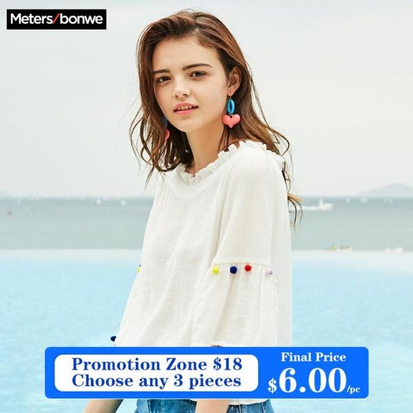 women's blouses & shirts metersbonwe short sleeve shirt youth lovely blouse college wind fashion summer arrival, White
women's blouses & shirts metersbonwe short sleeve shirt youth lovely blouse college wind fashion summer arrival, White
