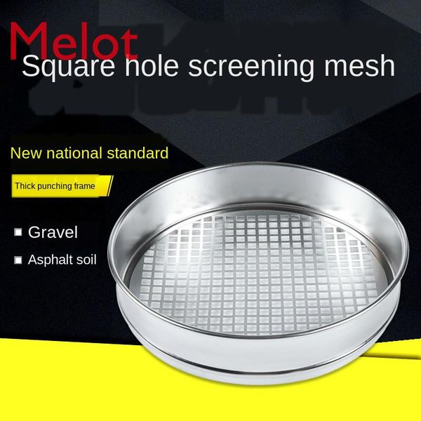 baking & pastry tools 30cm standard square hole sieve sand stonescreening mesh asphalt soil railway ballast set gravel laboratory test
baking & pastry tools 30cm standard square hole sieve sand stonescreening mesh asphalt soil railway ballast set gravel laboratory test