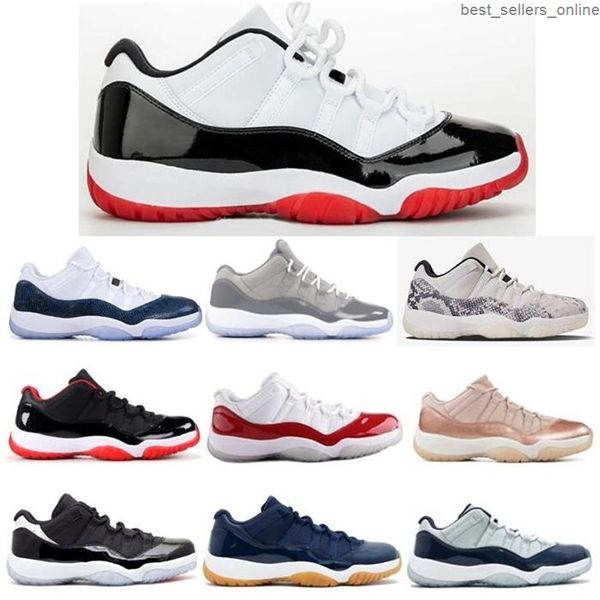 new 11 low white bred snakeskin cool grey navy gum barons basketball shoes men women 11s georgetown infrared rose gold sneakers with box, Black
new 11 low white bred snakeskin cool grey navy gum barons basketball shoes men women 11s georgetown infrared rose gold sneakers with box, Black