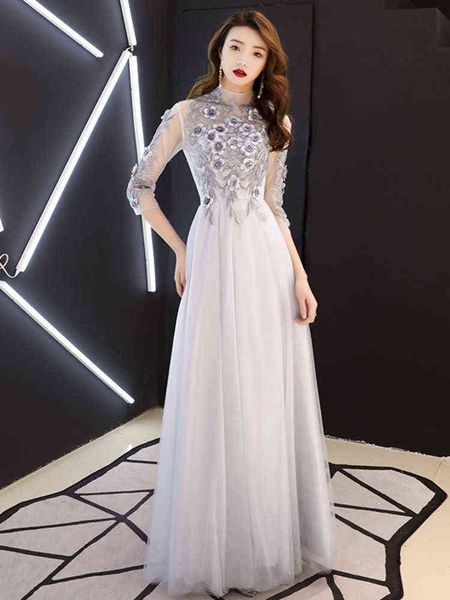 luxury prom dresses banquet evening 2021 autumn winter long style usually can wear bridmaid temperament student, Black
luxury prom dresses banquet evening 2021 autumn winter long style usually can wear bridmaid temperament student, Black