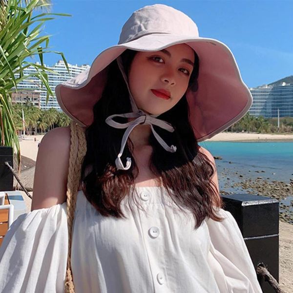 wide brim hats women summer hat simple foldable floppy girls uv travel sun double protect lady sided cap fashion beach femal q8j0, Blue;gray
wide brim hats women summer hat simple foldable floppy girls uv travel sun double protect lady sided cap fashion beach femal q8j0, Blue;gray