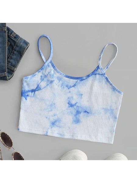 women's tanks & camis women summer sleeveless camisole gradient tie-dye printed slim crop harajuku ribbed knit sling vest streetwea, White
women's tanks & camis women summer sleeveless camisole gradient tie-dye printed slim crop harajuku ribbed knit sling vest streetwea, White