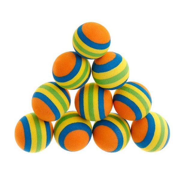 cat toys 10 pcs/set rainbow ball pet eva soft interactive dog puppy kitten play funny colorful gifts chew balls pets products
cat toys 10 pcs/set rainbow ball pet eva soft interactive dog puppy kitten play funny colorful gifts chew balls pets products