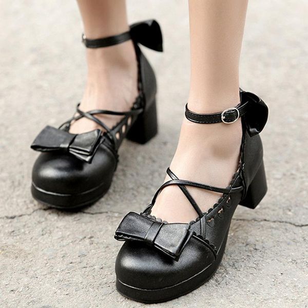 dress shoes anovishana women pumps platform bows buckle strap lolita shoe cosplay footwears ruffle cross-tied zapatos chaussures femme, Black
dress shoes anovishana women pumps platform bows buckle strap lolita shoe cosplay footwears ruffle cross-tied zapatos chaussures femme, Black