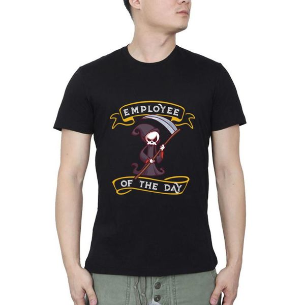 men's t-shirts employee of the month grim reaper design streetwear o neck t-shirt summer casual, White;black
men's t-shirts employee of the month grim reaper design streetwear o neck t-shirt summer casual, White;black
