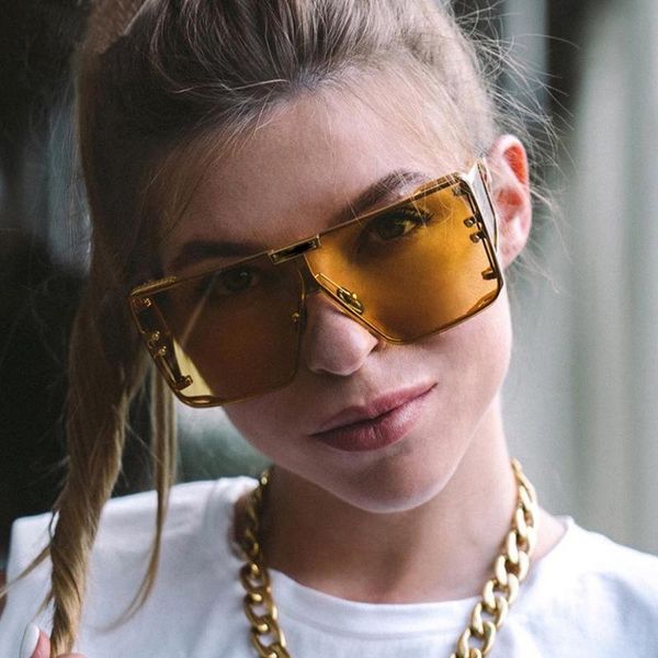 sunglasses wowsun fashion oversized women 2021 designer square woman metal punk sun glasses, White;black
sunglasses wowsun fashion oversized women 2021 designer square woman metal punk sun glasses, White;black