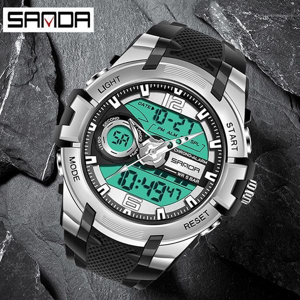 watch men quartz clock sport watches mens waterproof led date fashion men's digital reloj hombre wristwatches, Slivery;brown
watch men quartz clock sport watches mens waterproof led date fashion men's digital reloj hombre wristwatches, Slivery;brown