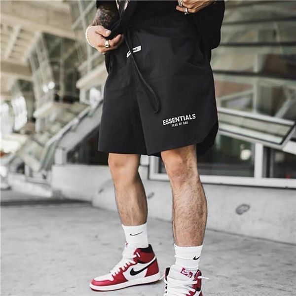 fashion shorts fog fear of god essentials sports fitness stretch men's pants capris, White;black
fashion shorts fog fear of god essentials sports fitness stretch men's pants capris, White;black