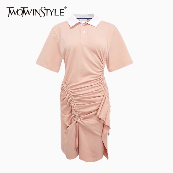 asymmetrical drawstring dress for women lapel short sleeve high waist slim mini dresses female fashion new clothes 210428, Black;gray
asymmetrical drawstring dress for women lapel short sleeve high waist slim mini dresses female fashion new clothes 210428, Black;gray