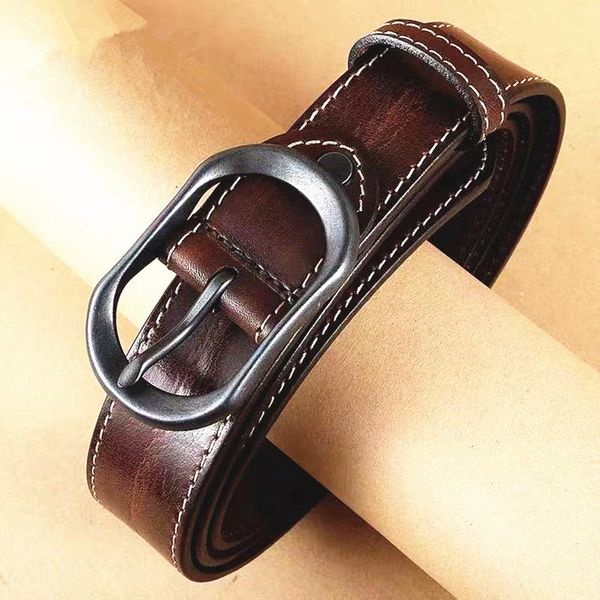 belts womens casual genuine leather belt with a width of 2.8 cm 100% cowhide designer ceinture femme fashion black buckle jeans, Black;brown
belts womens casual genuine leather belt with a width of 2.8 cm 100% cowhide designer ceinture femme fashion black buckle jeans, Black;brown