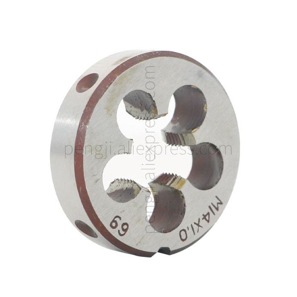 14mm x 1 metric right hand round die, machine thread die m14 1mm pitch for mold machining, alloy steel material. tools
14mm x 1 metric right hand round die, machine thread die m14 1mm pitch for mold machining, alloy steel material. tools