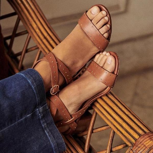 women sandals gladiator high heels open toe rivet ladies shoes big size summer cross strappy block heel roman, Black
women sandals gladiator high heels open toe rivet ladies shoes big size summer cross strappy block heel roman, Black