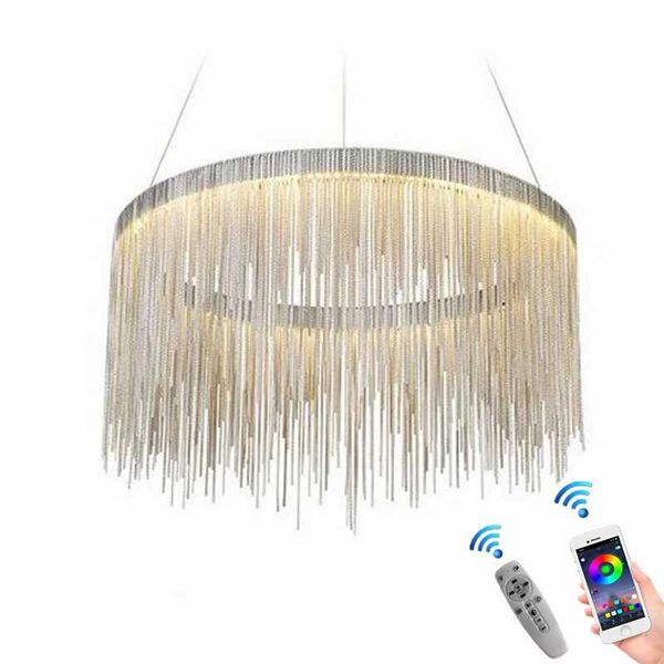 chandeliers modern remote led tassel chandelier lighting for living room bedroom lamp aluminum chain indoor
chandeliers modern remote led tassel chandelier lighting for living room bedroom lamp aluminum chain indoor