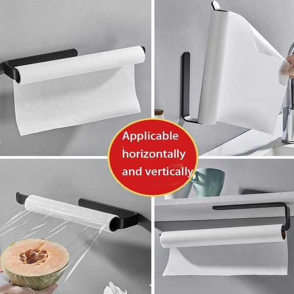 towel racks 2021 aluminum alloy paper rack wall-mounted bathroom kitchen roll holder modern black white hanger
towel racks 2021 aluminum alloy paper rack wall-mounted bathroom kitchen roll holder modern black white hanger