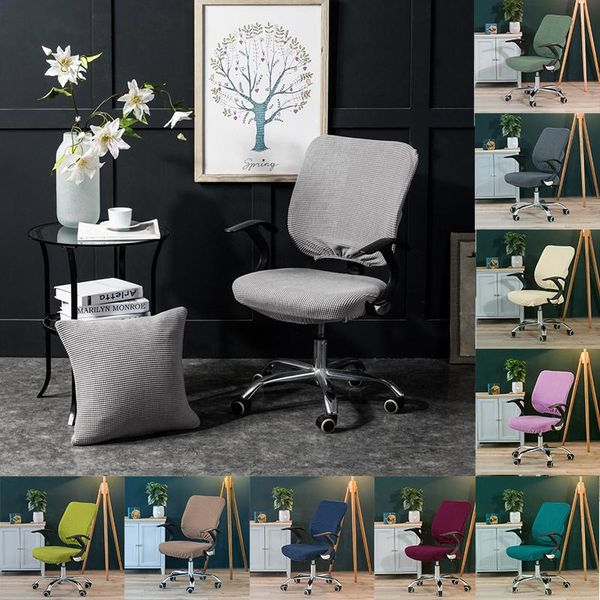 chair covers elastic solid split computer armchair dustproof spandex gray purple green beige yellow home office pokrowce na krzesla
chair covers elastic solid split computer armchair dustproof spandex gray purple green beige yellow home office pokrowce na krzesla