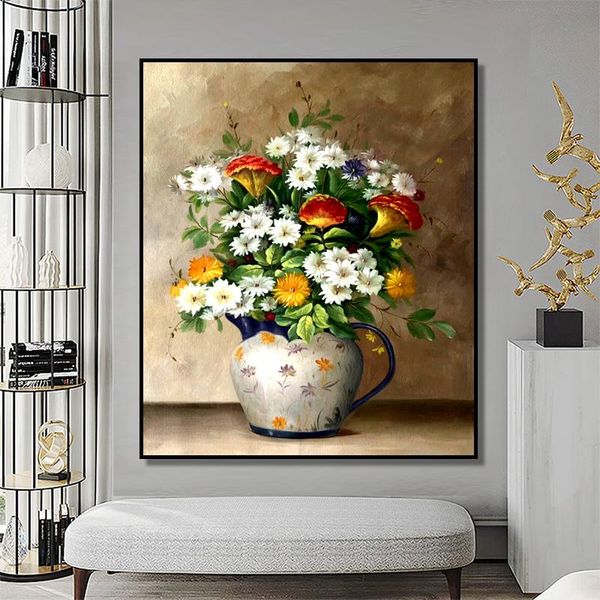 100% hand painted classic flower vase oil painting on canvas wall art adornment pictures for live room home decor paintings
100% hand painted classic flower vase oil painting on canvas wall art adornment pictures for live room home decor paintings