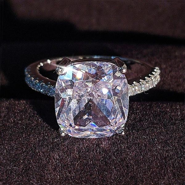 cluster rings solid fashion cushion cut 925 sterling silver ring finger and cz stone for women jewelry engagement lr1953s, Golden;silver
cluster rings solid fashion cushion cut 925 sterling silver ring finger and cz stone for women jewelry engagement lr1953s, Golden;silver