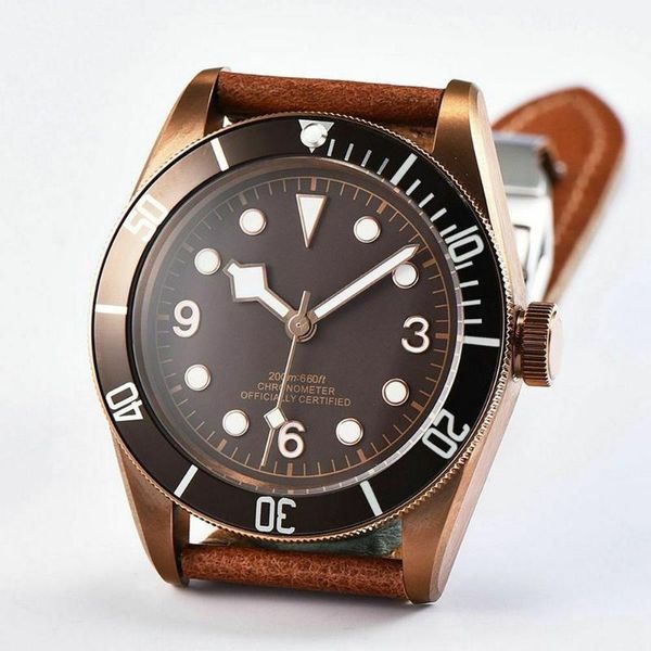 corgeut mens watch 41mm luminous dial hands sapphire glass rotatable bezel 316lss case swim nh35 automatic mechanical movement wristwatches, Slivery;brown
corgeut mens watch 41mm luminous dial hands sapphire glass rotatable bezel 316lss case swim nh35 automatic mechanical movement wristwatches, Slivery;brown