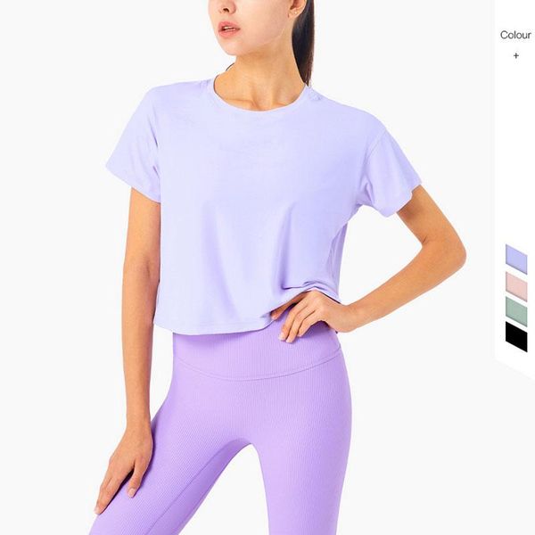 running jerseys 2021 arrival female yoga blouse sport short sleeve shirt gym crop outdoor exercise clothing cute girl t-shirt, Black;blue
running jerseys 2021 arrival female yoga blouse sport short sleeve shirt gym crop outdoor exercise clothing cute girl t-shirt, Black;blue