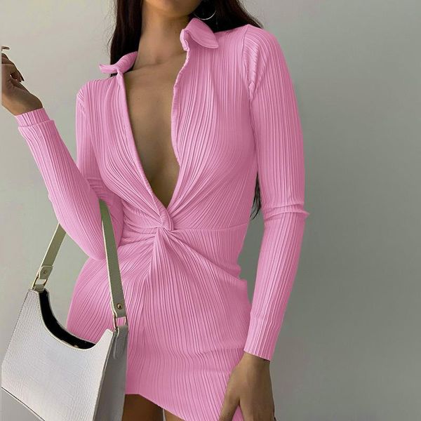 casual dresses ladies v-neck kinked tight dress bodycon elegant solid color women spring autumn pullover pink, Black;gray
casual dresses ladies v-neck kinked tight dress bodycon elegant solid color women spring autumn pullover pink, Black;gray