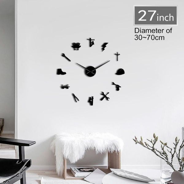 wall clock electrical repair acrylic mirror electrician tool lineman mutesurface decor watch gift for clocks
wall clock electrical repair acrylic mirror electrician tool lineman mutesurface decor watch gift for clocks