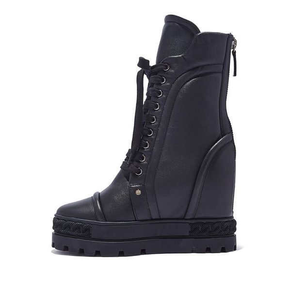 boots women short boot 10 cm height increased female shoes woman ankle lace up sneaker snow black
boots women short boot 10 cm height increased female shoes woman ankle lace up sneaker snow black