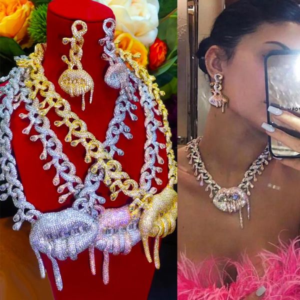 earrings & necklace missvikki christmas lips russia wedding bride luxury 4pcs dress jewelry set for women daily party cubic zirconia, Silver
earrings & necklace missvikki christmas lips russia wedding bride luxury 4pcs dress jewelry set for women daily party cubic zirconia, Silver