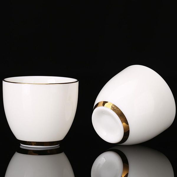 cups & saucers home gift white gold line small cup hand-painted ceramic tea mutton fat jade porcelain teacup
cups & saucers home gift white gold line small cup hand-painted ceramic tea mutton fat jade porcelain teacup