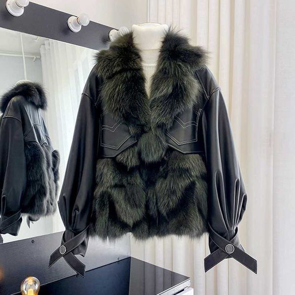 fashion real fur coats with genuine sheepskin leather wholeskin natural jacket outwear luxury women winter 210601, Black
fashion real fur coats with genuine sheepskin leather wholeskin natural jacket outwear luxury women winter 210601, Black