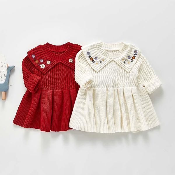 girl's dresses autumn winter warm baby knitted embroidery princess party kids clothes toddler girls christmas sweater outfits, Red;yellow
girl's dresses autumn winter warm baby knitted embroidery princess party kids clothes toddler girls christmas sweater outfits, Red;yellow