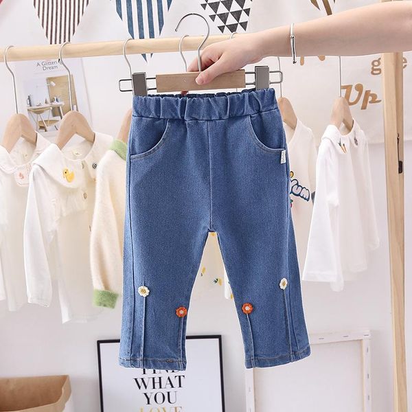 baby girls sweet flower jeans spring autumn 2021 fashion girl loose denim trousers kids children's cloths, Blue
baby girls sweet flower jeans spring autumn 2021 fashion girl loose denim trousers kids children's cloths, Blue