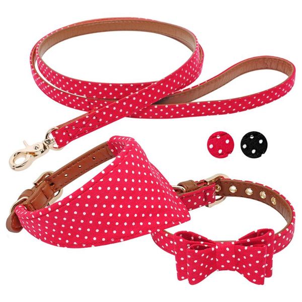 dog collars & leashes small leather collar bandana walking leash cute dot bow cat lead for medium dogs cats chihuahua
dog collars & leashes small leather collar bandana walking leash cute dot bow cat lead for medium dogs cats chihuahua