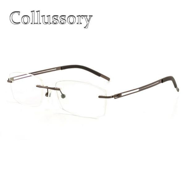 men's optical eyeglasses frame rimless eyewear prescription reading computer golden classic metal specially glasses goggles fashion sun, Black
men's optical eyeglasses frame rimless eyewear prescription reading computer golden classic metal specially glasses goggles fashion sun, Black