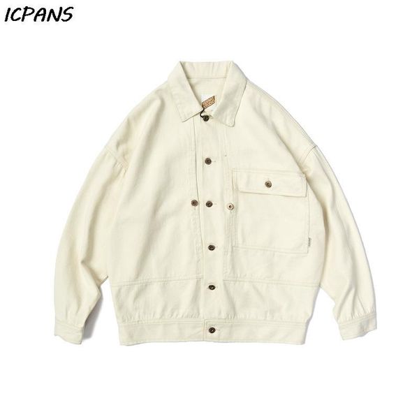 men's jackets streetwear long sleeve casual cargo denim jeans men japan style solid loose coat oversized coats fashion, Black;brown
men's jackets streetwear long sleeve casual cargo denim jeans men japan style solid loose coat oversized coats fashion, Black;brown