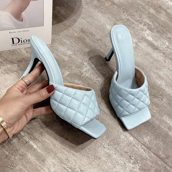 new summer one-word diamond sandals and slippers outer wear european and american side open-toe high-heel half slippers, Black
new summer one-word diamond sandals and slippers outer wear european and american side open-toe high-heel half slippers, Black