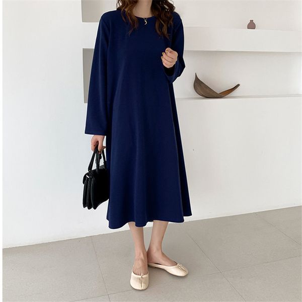 chic korea sweet simple street o-neck loose patchwork plaid fashion women fresh long a-line dress 210421, Black;gray
chic korea sweet simple street o-neck loose patchwork plaid fashion women fresh long a-line dress 210421, Black;gray
