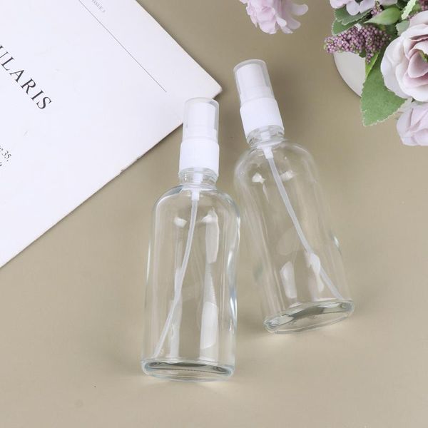 storage bottles & jars 10pcs 100ml transparent spray bottle sterilize water portable glass empty lotion subpackaging
storage bottles & jars 10pcs 100ml transparent spray bottle sterilize water portable glass empty lotion subpackaging