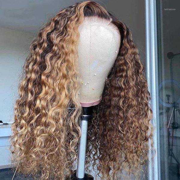 highlight brown brazilian human hair lace frontal wigs part with natural hairline long curly women1, Black;brown
highlight brown brazilian human hair lace frontal wigs part with natural hairline long curly women1, Black;brown