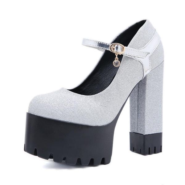 dress shoes 14cm super high heels pumps summer style buckle belt thick heel women thick-soled waterproof platform single, Black
dress shoes 14cm super high heels pumps summer style buckle belt thick heel women thick-soled waterproof platform single, Black