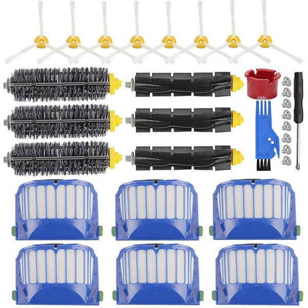 vacuum cleaners replacement parts accessories kit for 500 600 series 6filter 8 side brush 3 bristle & beater
vacuum cleaners replacement parts accessories kit for 500 600 series 6filter 8 side brush 3 bristle & beater