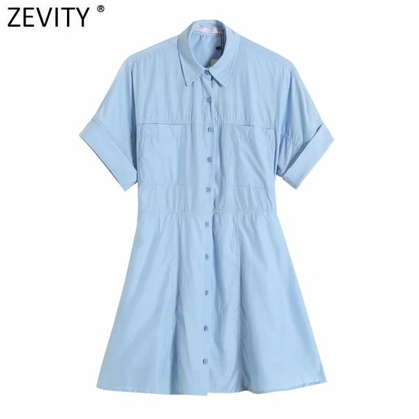 zevity women fashion solid color single breasted elastic waist shirt dress office ladies chic short sleeve a line vestido ds8205 210419, Black;gray
zevity women fashion solid color single breasted elastic waist shirt dress office ladies chic short sleeve a line vestido ds8205 210419, Black;gray