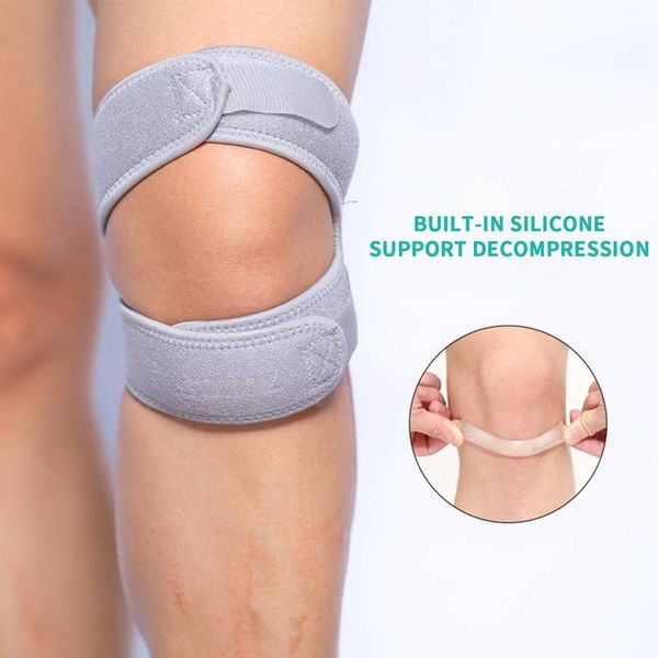 pcs double strap knee support patella tendon brace stabilizer relieve pain belt sports protection pressure tape 4 colors elbow & pads, Black;gray
pcs double strap knee support patella tendon brace stabilizer relieve pain belt sports protection pressure tape 4 colors elbow & pads, Black;gray