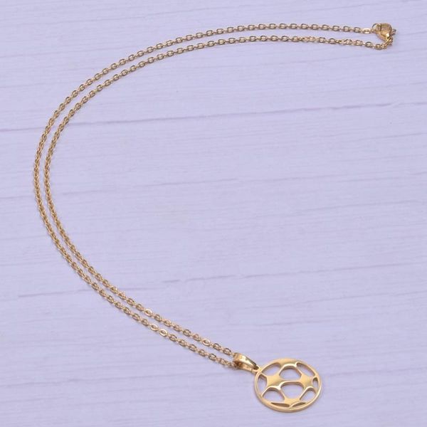 pendant necklaces stainless steel necklace for women men jewelry sports chain on the neck gold basketball football soccer choker, Silver
pendant necklaces stainless steel necklace for women men jewelry sports chain on the neck gold basketball football soccer choker, Silver
