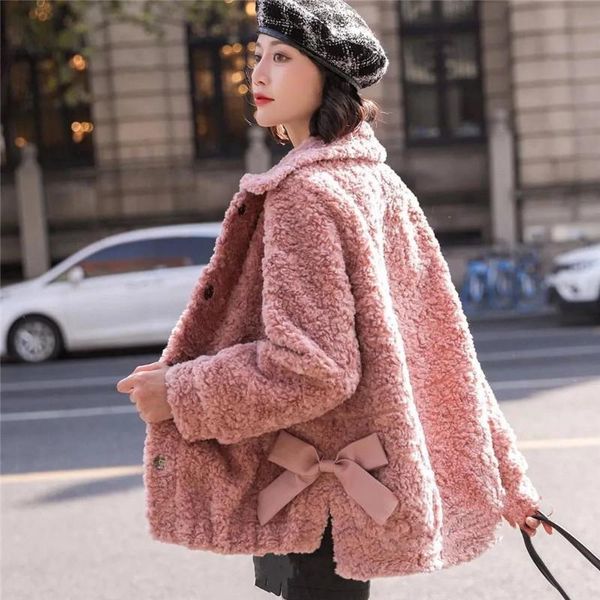 women's down & parkas lamb woolen coat women outwear 2021 autumn winter fur one thickened grain velvet short cotton fashion jacket fema, Black
women's down & parkas lamb woolen coat women outwear 2021 autumn winter fur one thickened grain velvet short cotton fashion jacket fema, Black