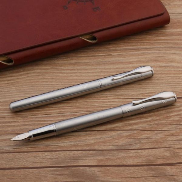 fountain pens luxury stainless steel pen blade nib ink stationery office school supplies
fountain pens luxury stainless steel pen blade nib ink stationery office school supplies