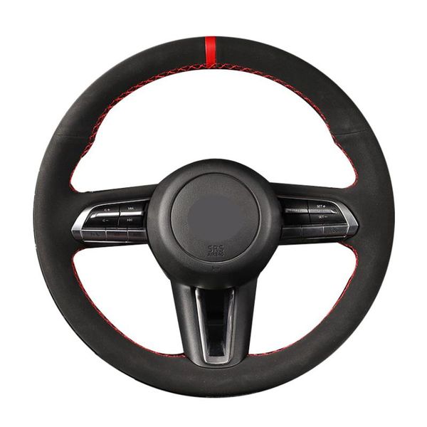 steering wheel covers black suede red marker diy hand stitched car cover for cx-30 cx30 2021-2021 3 axela
steering wheel covers black suede red marker diy hand stitched car cover for cx-30 cx30 2021-2021 3 axela