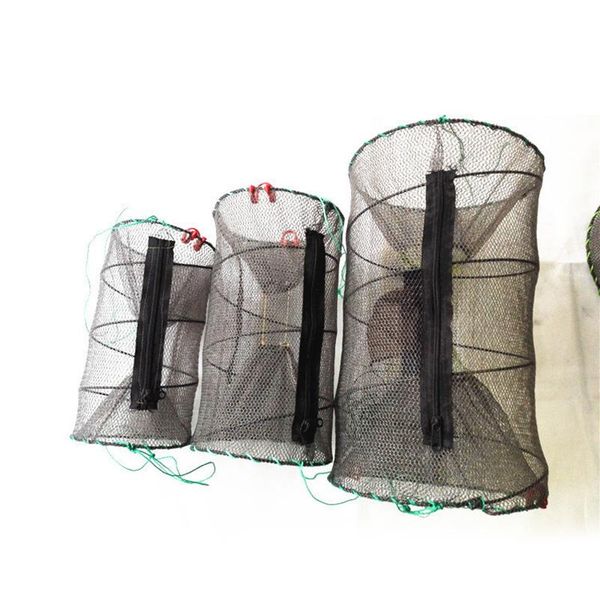 fishing accessories crayfish crab trap net shrimp lobster cage collapsible portable ed-
fishing accessories crayfish crab trap net shrimp lobster cage collapsible portable ed-