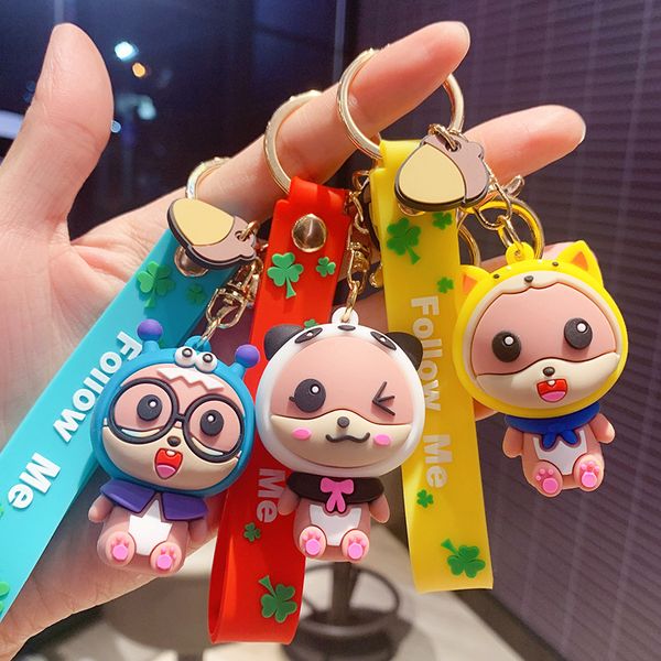 keyring keychain creative gifts cute little squirrel key chain pendant car bag ring doll machine net red jewelry, Silver
keyring keychain creative gifts cute little squirrel key chain pendant car bag ring doll machine net red jewelry, Silver