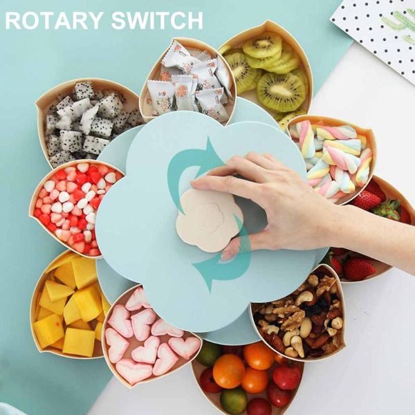 gift wrap creative flower type rotating candy box plastic snack storage tray family partition manager party wedding
gift wrap creative flower type rotating candy box plastic snack storage tray family partition manager party wedding